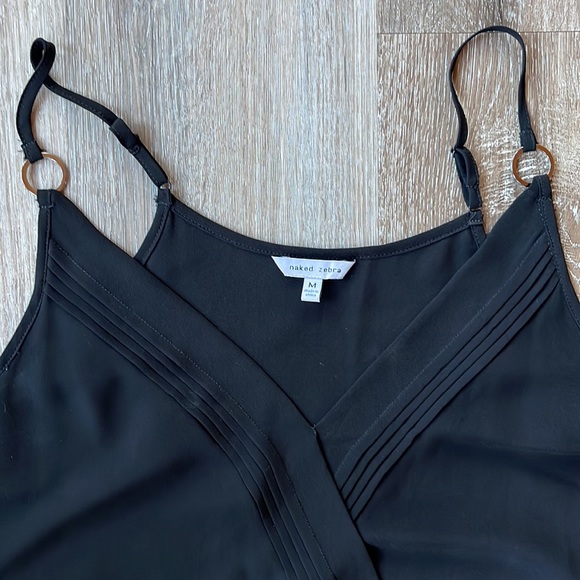 Naked zebra black dress, size medium - Picture 2 of 3